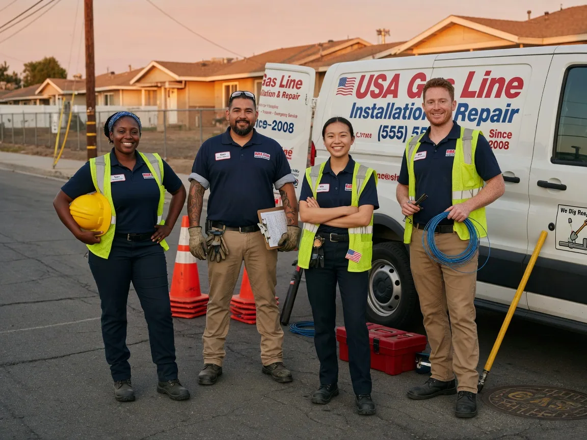 Gas Line Installation company in Colon, MI